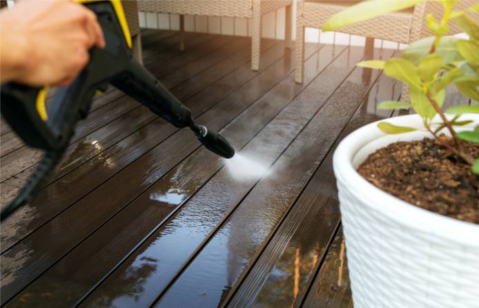 Nettoyage de Terrasse